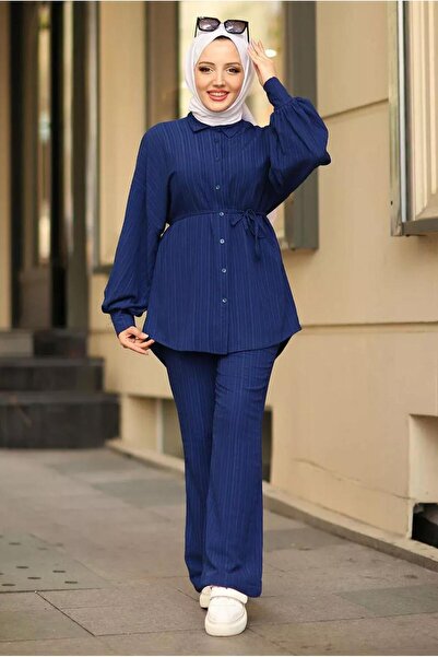 bm bessomoda fashion boutique Σετ δύο τεμαχίων με υφασμάτινο κουμπί Lara