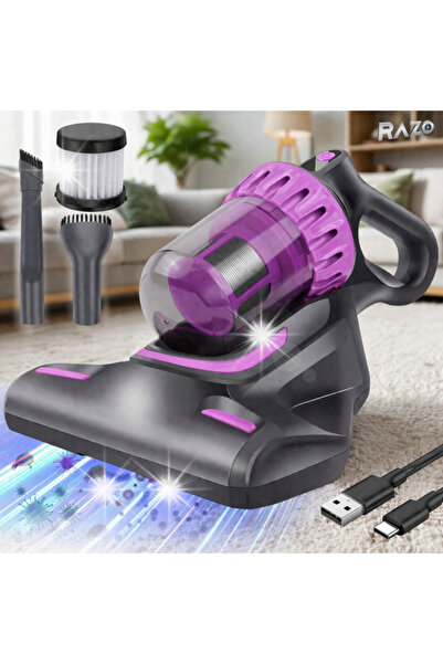 Razo 2-in-1 upright vacuum cleaner with UV-C, HEPA filtration, 100W, for matt...