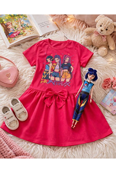 Fayola K-pop Κορίτσια Κυνηγοί Δαιμόνων Φόρεμα και Κούκλα Δώρο