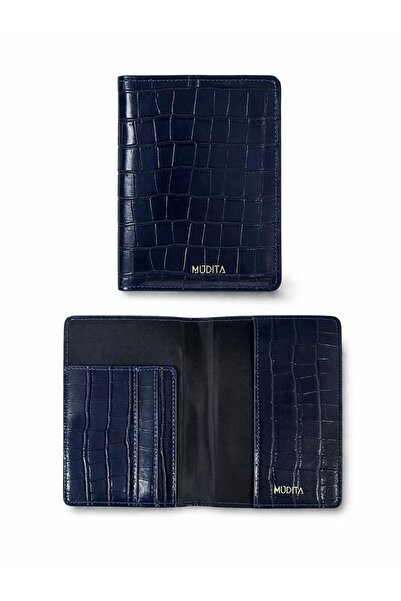 biella studio Croco Desenli Cüzdan Pasaportluk