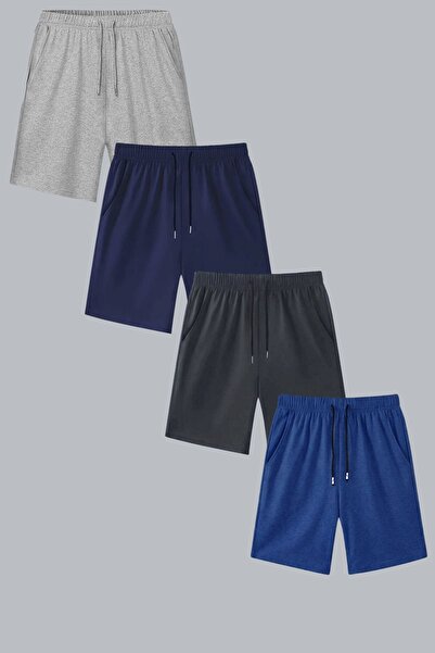 cm buseyiz BuseKids Unisex Καλοκαιρινά Σορτς/Κάπρι Σετ 4 τεμαχίων Σούπερ Προσ...