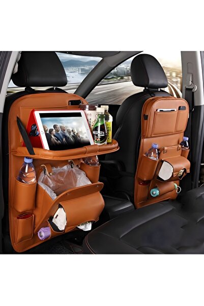 Bibilel Οργανωτής πλάτης καθίσματος αυτοκινήτου, Αναδιπλούμενο τραπέζι, Οικολ...