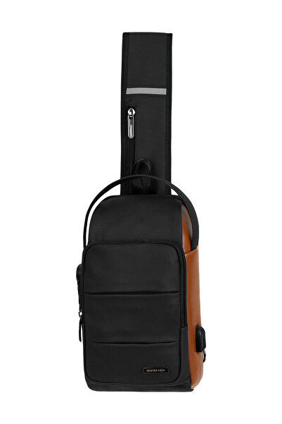 Lilyum Çanta Master Pack Suya Dayanıklı USB Girişli Kilit Sistemli Çapraz Omu...