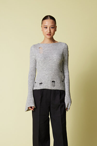 Nisan SLIPPERS KNITWEAR WITH DETAIL