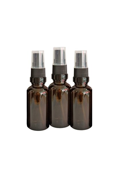 Aroma Expert Brown Glass Bottles with Spray 30 ml