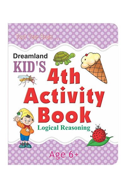 Dreamland Publications كتاب الأنشطة الرابع للأطفال - التفكير المنطقي