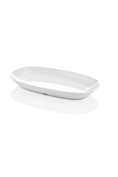 GuvenliPazar 6 Adet 29x17 cm Melamin Oval Kayık Kahvaltılık Mezelik Makinede ...