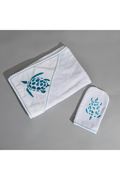 Dakakeen Concept Kids Embroidered Towel – Soft High-Absorbency Cotton with Tu...
