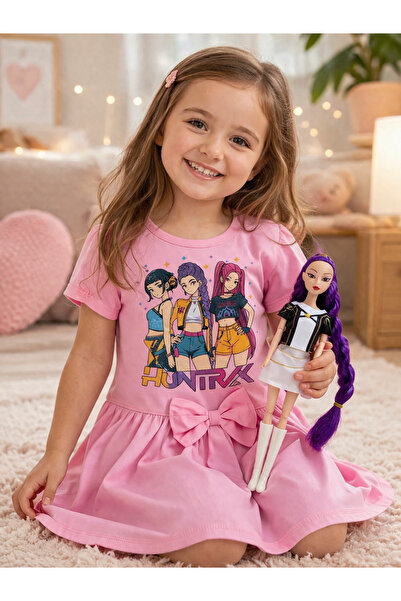 Fayola K-pop Κορίτσια Κυνηγοί Δαιμόνων Φόρεμα και Κούκλα Δώρο