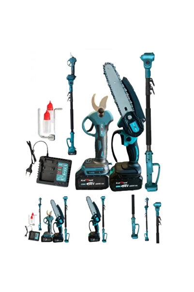 OEM Επαγγελματικό Σετ Kraft Royal 3 σε 1 Ηλεκτρικό Αλυσοπρίονο, Κλαδευτήρι κα...