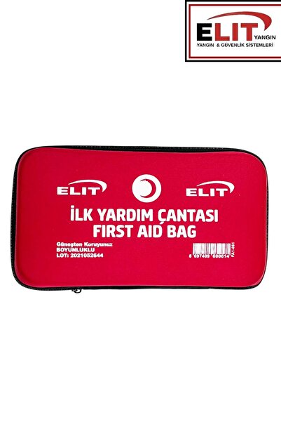 ELİT YANGIN VE GÜVENLİK SİSTEMLERİ İlk Yardım Çantası Araç Ev Iş Yeri Acil Mü...