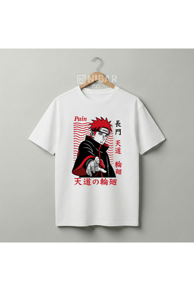 Grafftee Clothing Tricou unisex din bumbac cu design Naruto |   Țesătură prem...
