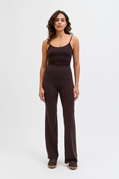 Jack & Jones Γυναικείο κολάν γιόγκα με ψηλή μέση, από ύφασμα interlock, ελαστ...