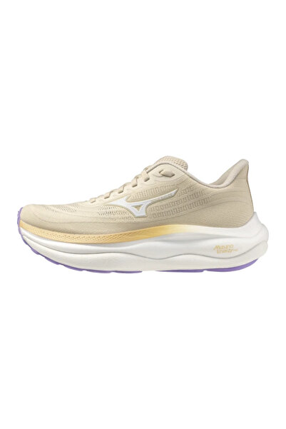 MIZUNO حذاء الجري ويف سكاي 9 للسيدات باللون البيج
