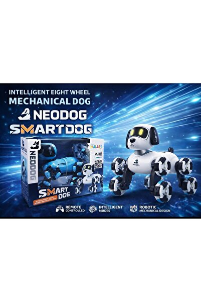 nöbetçi oyuncakçı onlinebazaar oyuncağın yeni Kumandalı 8 Tekerlekli Robotik ...
