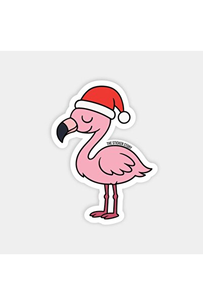 The Sticker Story. ملصق فلامينجو للعام الجديد