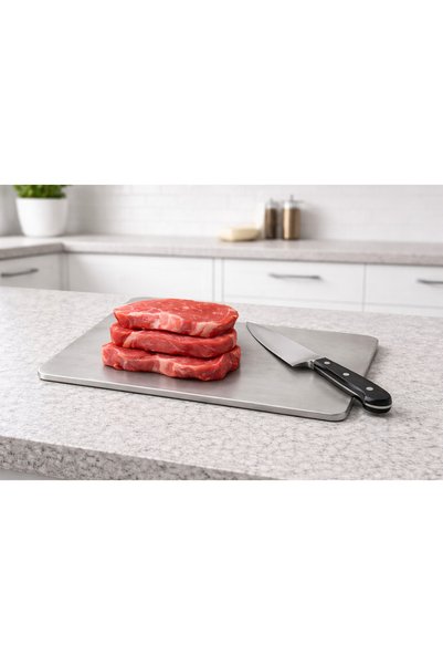 ZHR Elektronik Stainless steel cutting board
