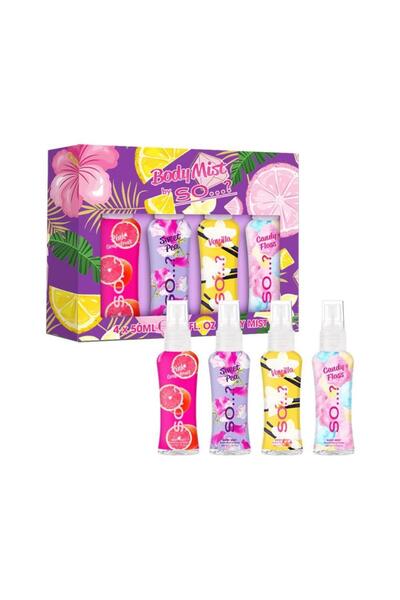 SO مجموعة معطر جسم بخاخ 4 × 50 مل من سو...؟