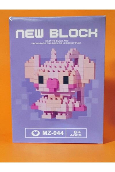 deryora New Block Bricks Stitch Angel Karakter Figürü 3D Yapboz Puzzle