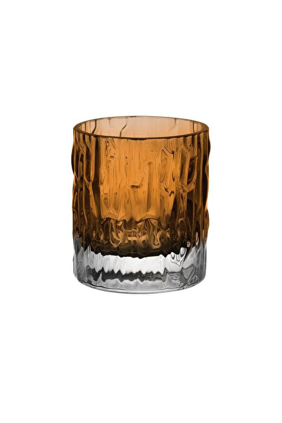 Paşabahçe Kabuk Tealight Mumluk 7 cm Amber - 1 Adet