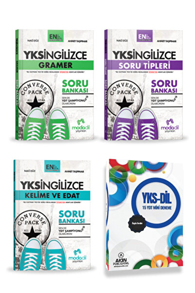 Modadil Yayınları Modadil YKS İngilizce Gramer-Soru Tipleri-Kelime ve Edat So...