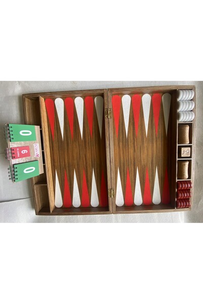 Karesi MODERN TAVLA SETİ (#BACKGAMMON)