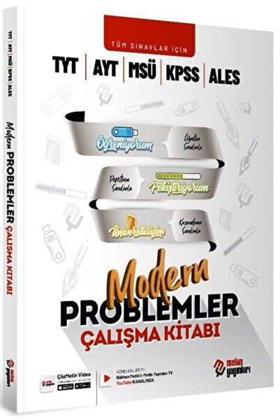 Ankara Kitap Merkezi Tüm Sınavlar İçin Modern Problemler Çalışma Kitabı Metin...