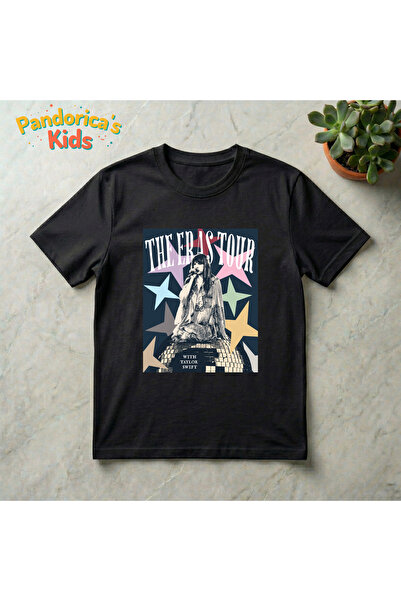 Grafftee Clothing تي شيرت Pandorica's TAYLOR SWIFT THE ERAS TOUR مصنوع من الق...