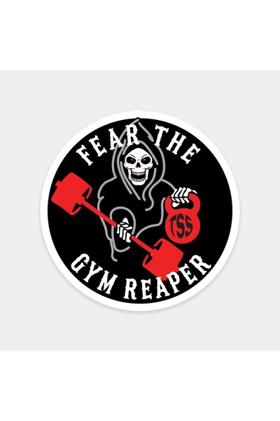 The Sticker Story. ملصق رعب الجيم ريبر