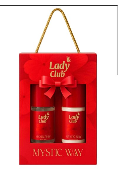 LADY CLUB Mystıc Way Kadın Vücut Spreyi ve Vücut Losyonu Seti