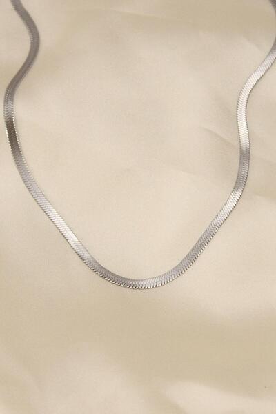 Clariss Steel 45 cm italian chain model women's necklace