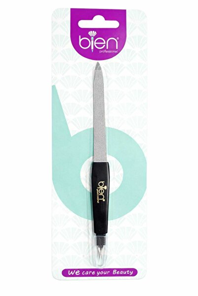 Bien Professional Metal Rasp Steel Nail Shaper Cuticle Pusher