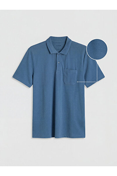 LC Waikiki Tricou pentru bărbați Sparkly Choices Giant Roba Collar Pique de l...