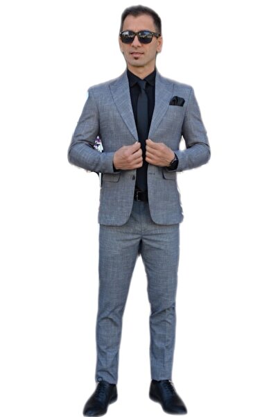 Sunt Romanesc - Atelier de croitorie Men's suit, gray-black