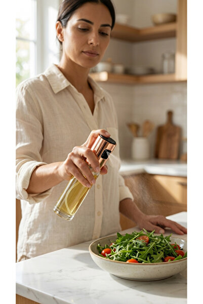 PORLİSMA ChefSpray 100 Ml Cam Sprey Yağdanlık, Püskürtmeli Airfryer Yağlık