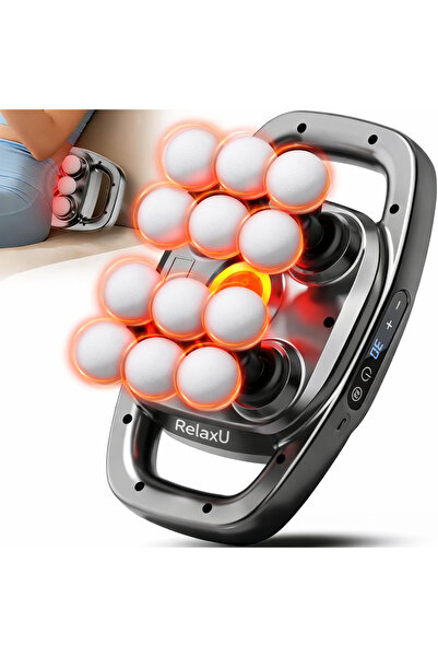 RelaxU Aparat masaj cu 12 bile de confort RelaXu, Elimina durerea musculara, ...