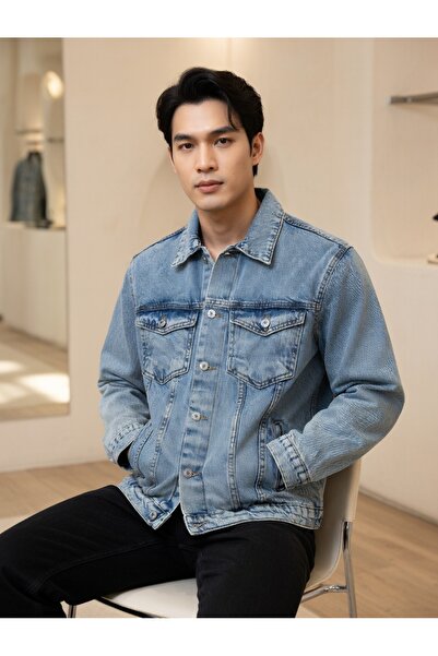 ATKGİYİM A Wardrobe Must-Have: Slmfıt Slim-Fit New Season Denim Jeans Jackets...
