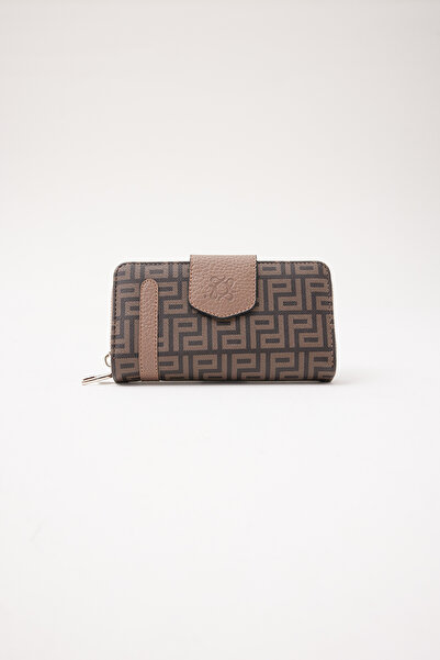 PAULMARK Women's Monogram Printed Wallet