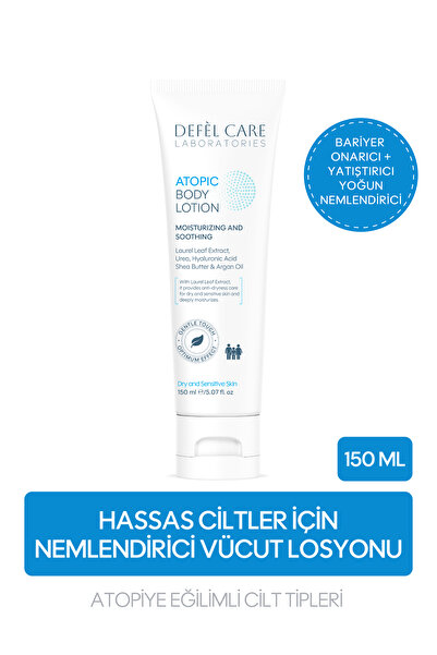 Defel Care Atopik Vücut Losyonu 150 ml | Yoğun Nemlendirme & Bariyer Desteği