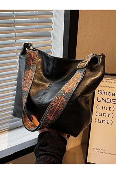 LOVELYSTORE Γυναικεία τσάντα χειρός και ώμου με λουράκι από συνθετικό δέρμα μ...