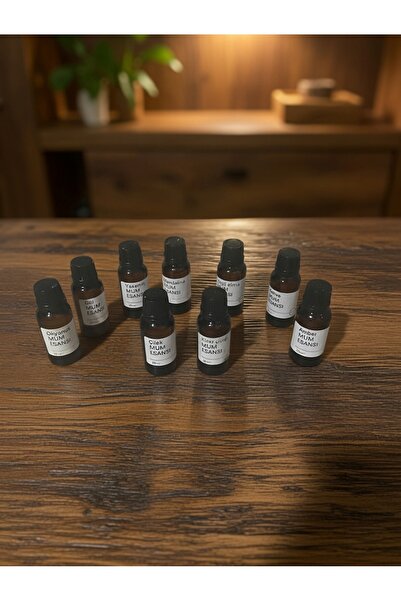 HobiCraft Market Kaliteli Mum Esansları - 9 Farklı Koku - 20 ml’lik Şişeler