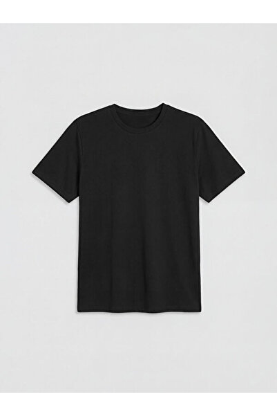 LC Waikiki RMZ GİYİM FARKİLYA Zero Roba Collar Tricou bărbătesc din bumbac pi...