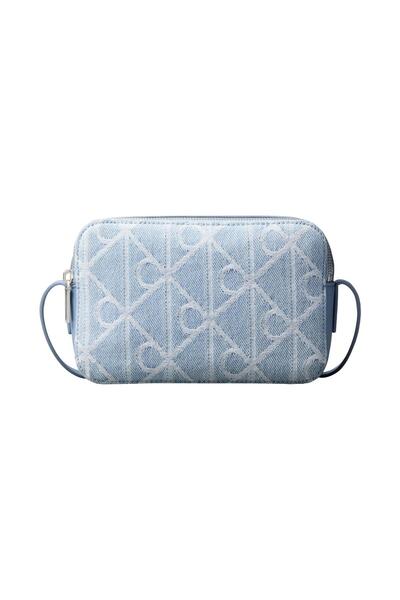 Calvin Klein EMBLEM AOP DENIM CAMERA BAG