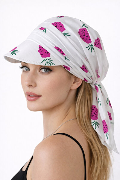 FEEMELS Καπέλο μπαντάνα με κορδόνια και γείσο