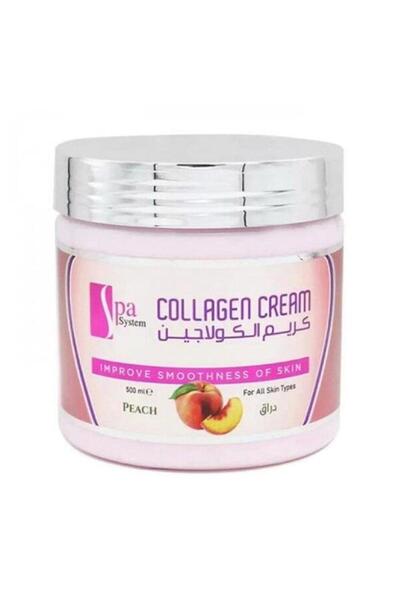 SPA كريم الكولاجين بالخوخ من سبا سيستم - 500مل