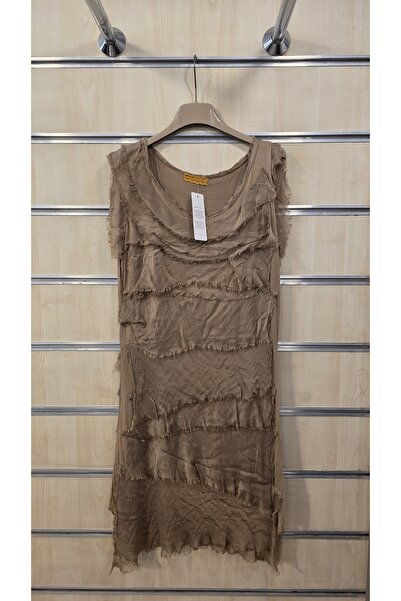 Park Moda Ιταλικό κοντό μεταξωτό φόρεμα στενής γραμμής