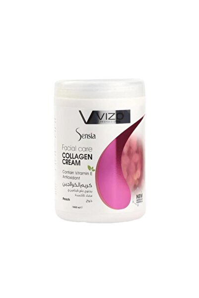 Vizo Vizo Moisturizing Cream 1000 ml Sensia with Collagen and Peach