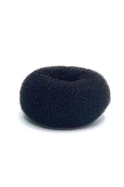 Salon System Hair Piece for Women, Black, 10 cm