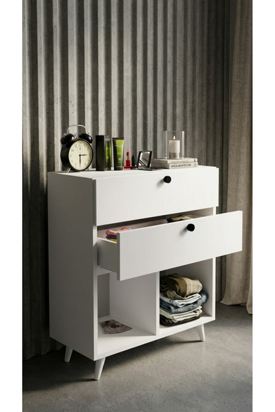 Projemob Miramob Modern Komodin - Çekmeceli Komodin - Yatak Odası Komodin - Ş...
