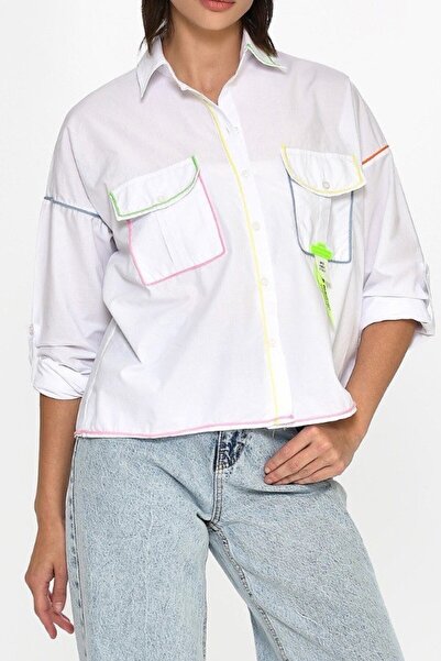 Suziş ΠΟΛΥΧΡΩΜΟ ΠΟΥΚΑΜΙΣΟ ΜΕ ΛΕΠΤΟΜΕΡΕΙΕΣ ΚΕΝΤΗΜΑΤΩΝ 275481